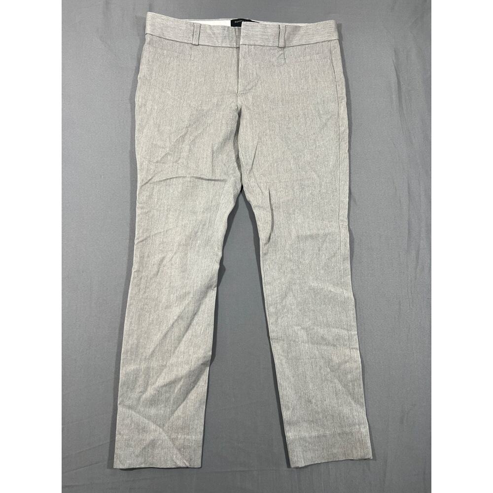 Banana Republic Sloan Pants Womens 2 Gray Slim Ankle Career Work Office